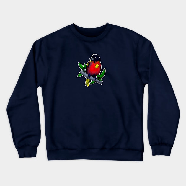 Baltimore Oriole Crewneck Sweatshirt by Cre8tiveSpirit